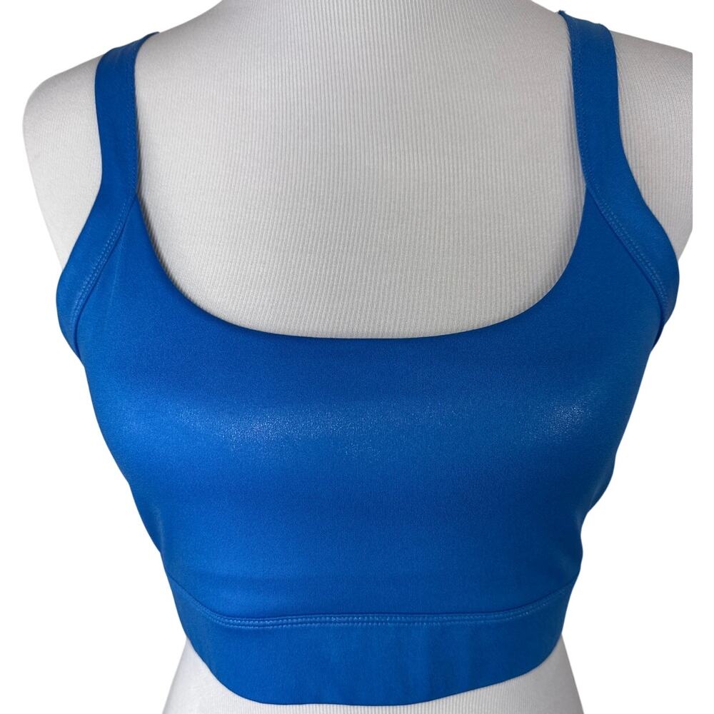 Carbon38 Action Bra in Takara Shine High Performance Sports Bra, Size Medium